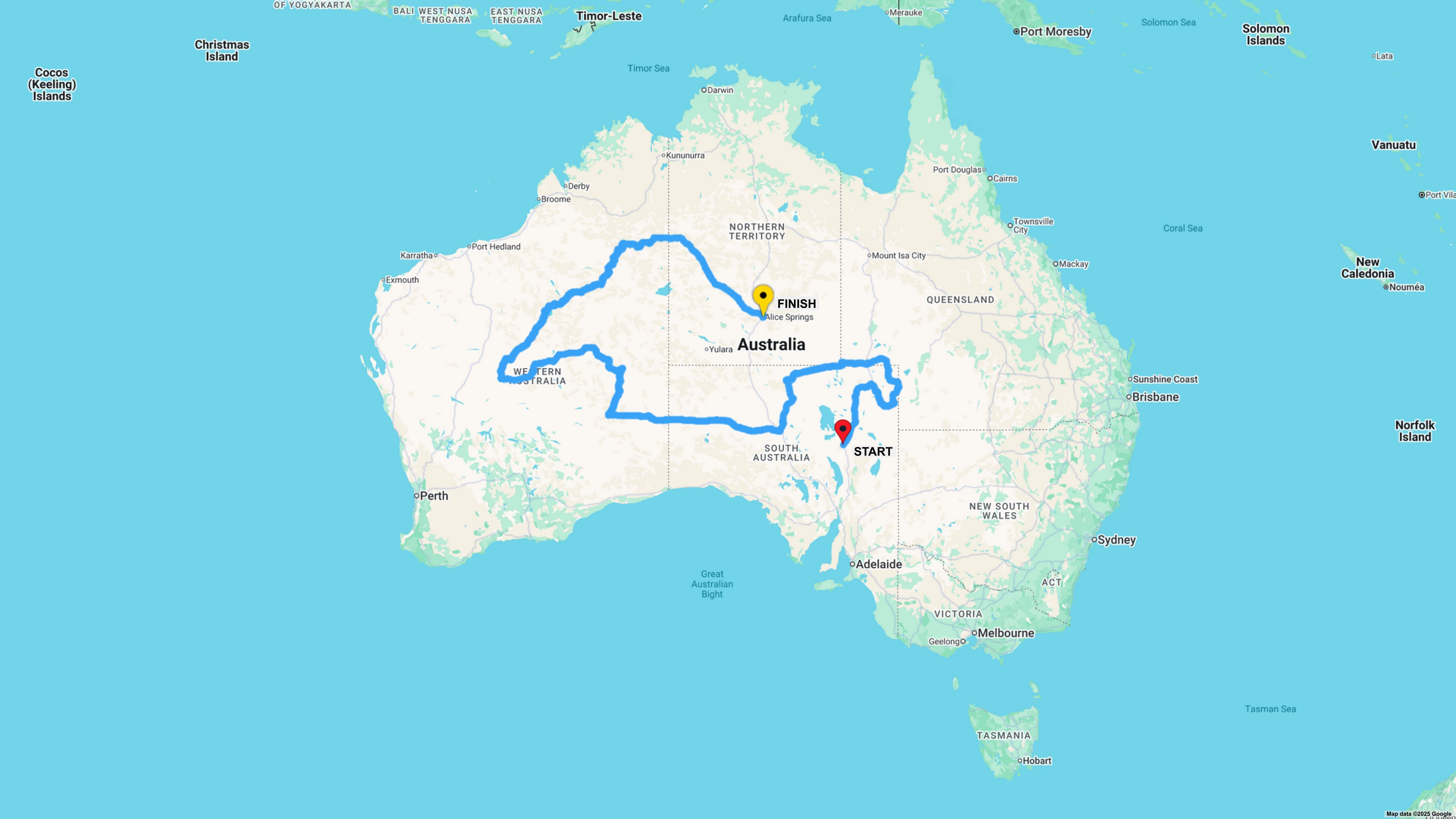 2024 10 desert tour tracking map
