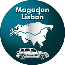 VW Touareg V6 TDI Eurasia-Tour Magadan-Lisbon