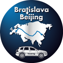 VW Touareg V6 TDI Bratislava-Beijing