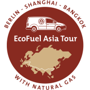 VW Caddy Ecofuel Berlin - Bangkok with CNG