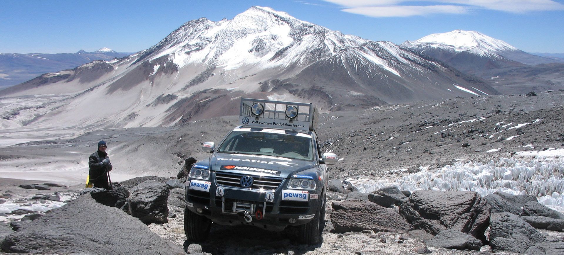 VW Touareg V6 High Altitude Record Chile