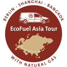 VW Caddy Ecofuel Berlin - Bangkok with CNG
