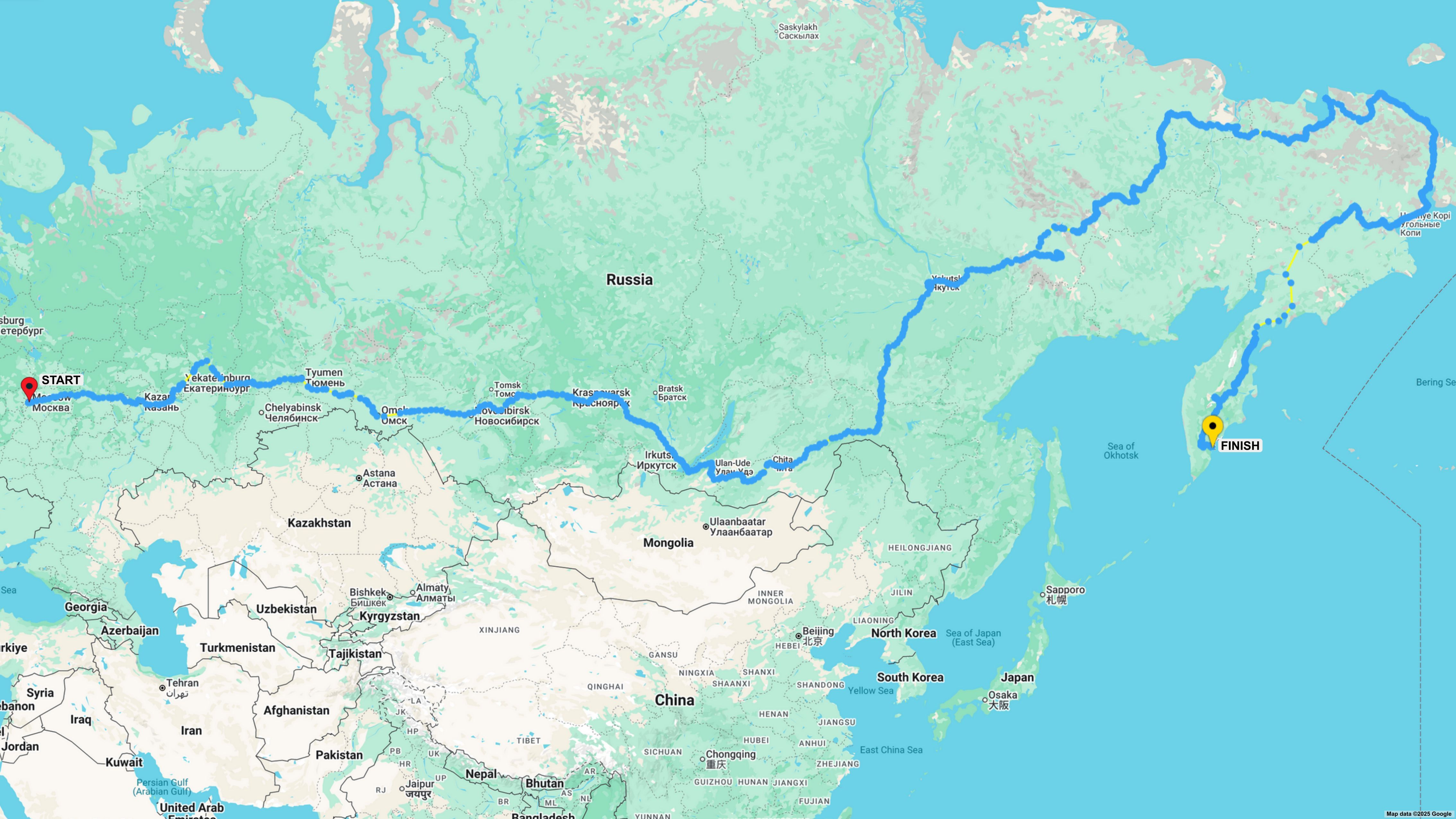 VW Amarok TDI Moscow-Kamchatka